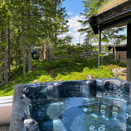 別荘 Family With Hot Tub At Skeikampen *